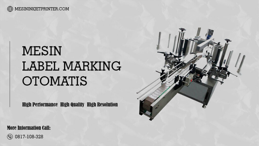 Mesin Label Marking Otomatis untuk Botol Kaca Plastik - Mesin Inkjet ...